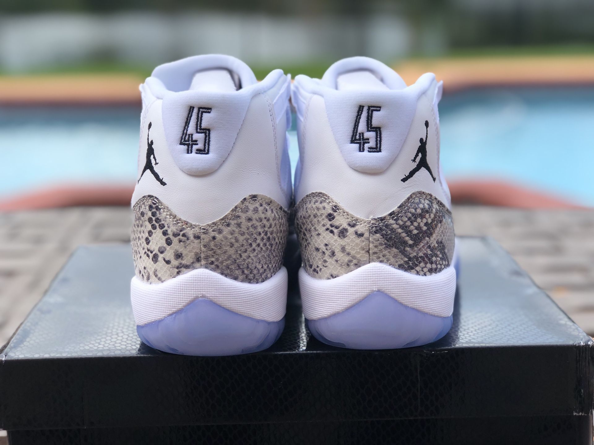 ovo jordan 11 snakeskin