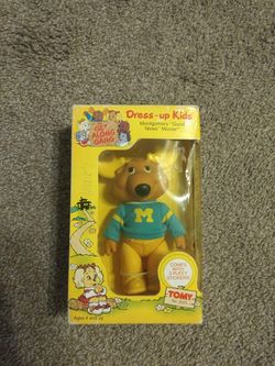 Vintage Tomy The Get Along Gang Dress-up Kids Montgomery "Good News" Moose Figure