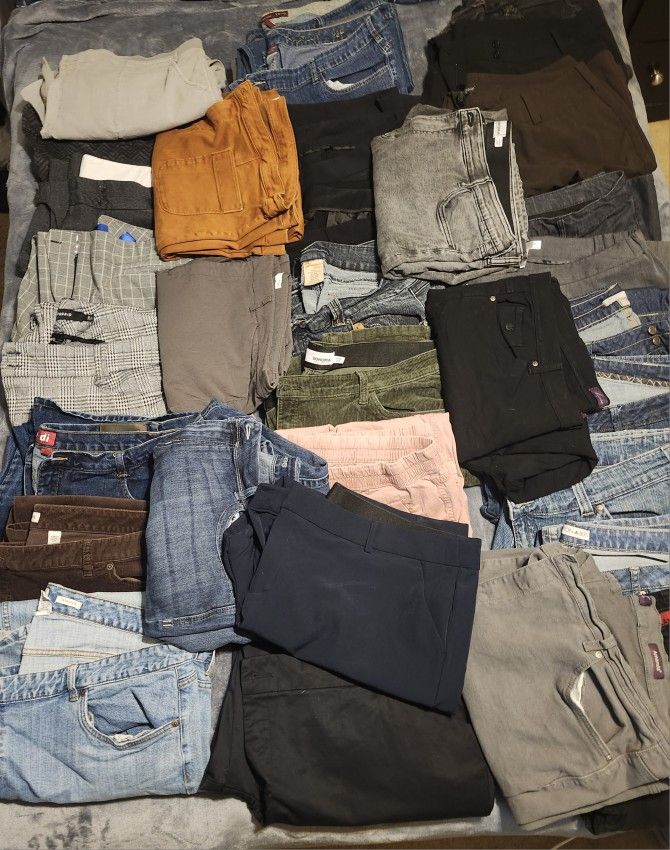 Variety Of Women's Plus Size Pants Size 20W To 26W