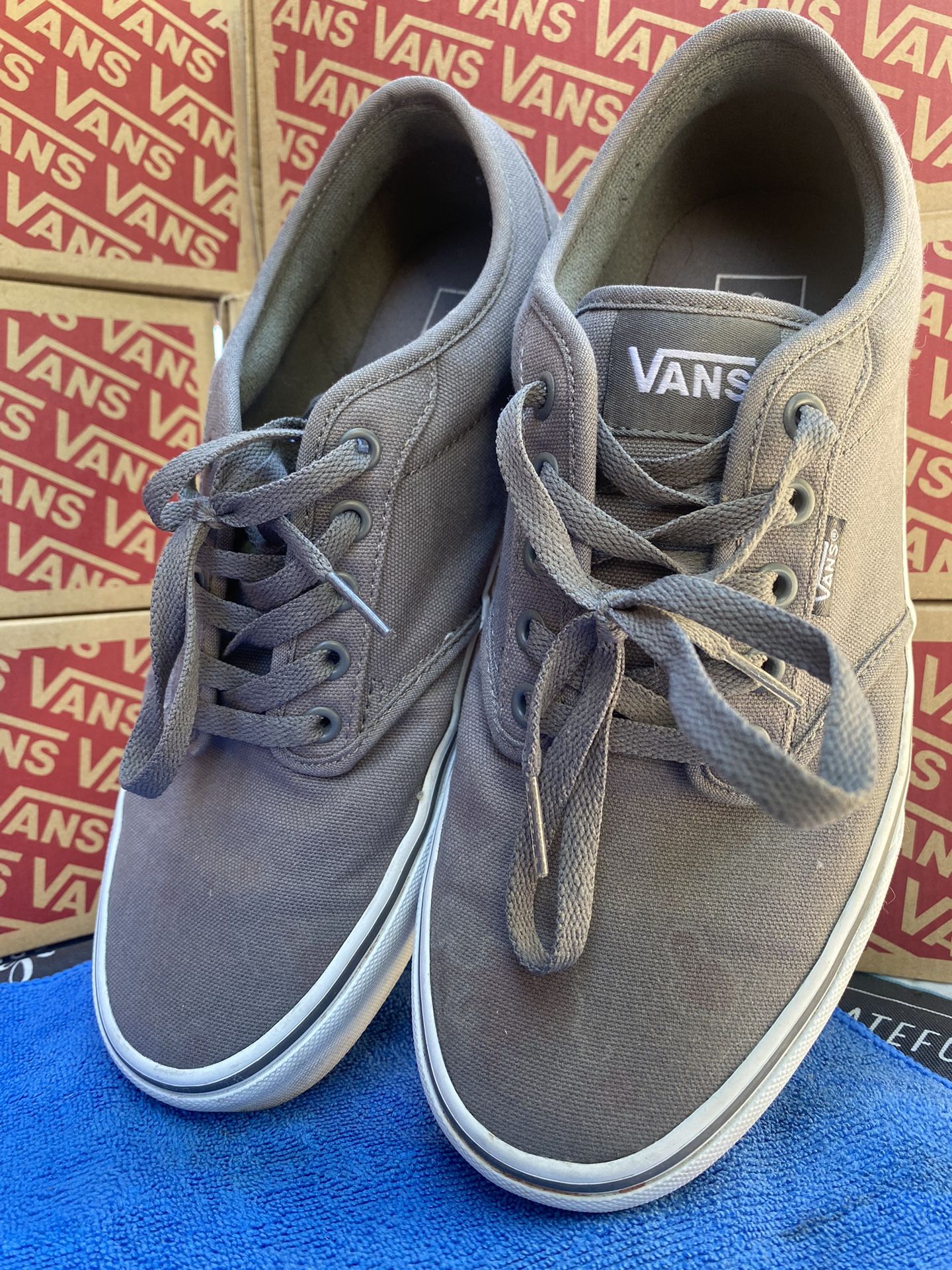 Grey Vans