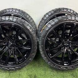 New 24 inch gloss black gm style wheels with RBP 285/40r24 tires