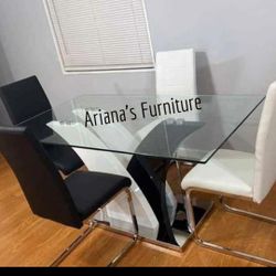 New Dining Table Set 63x35