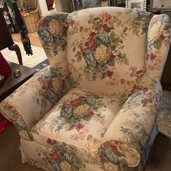 In Wasco- Floral Chair $75