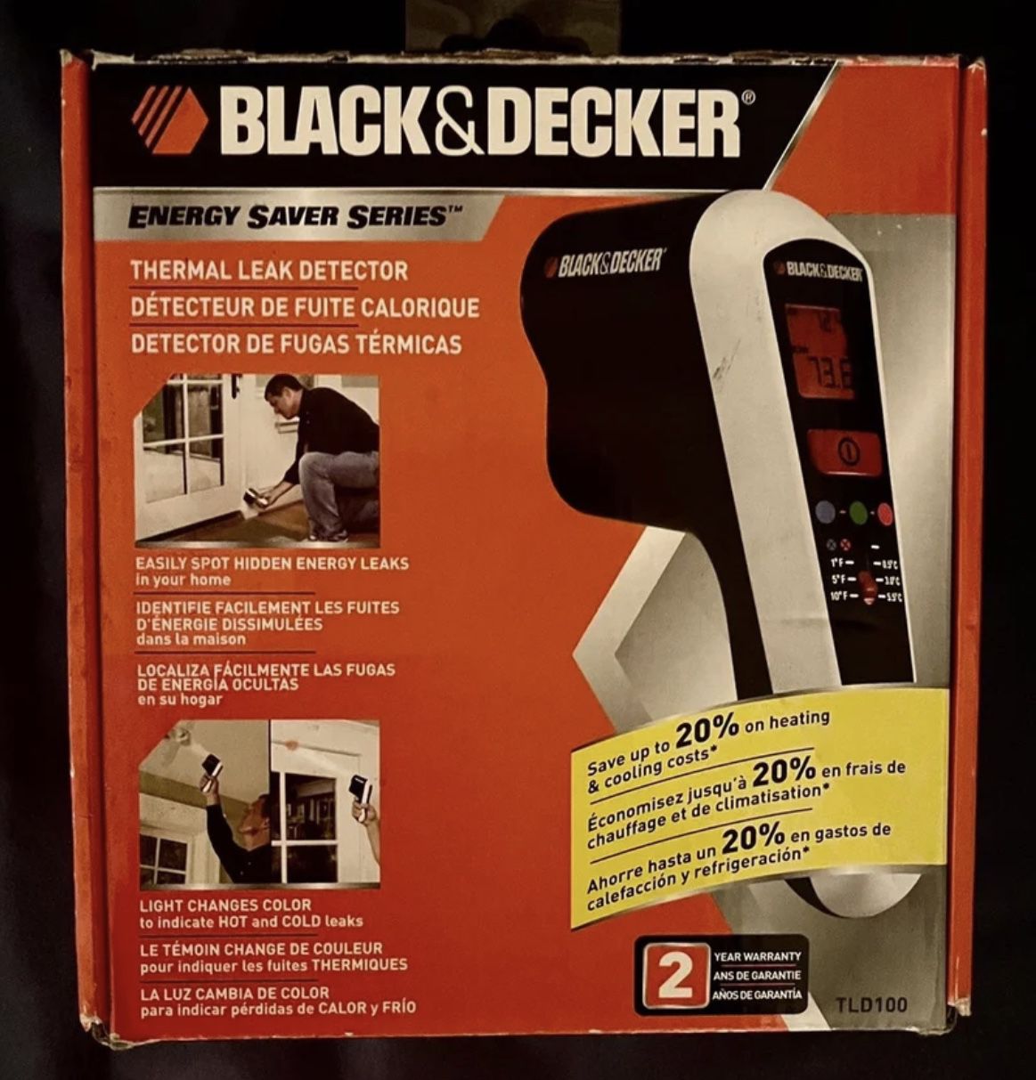 BLACK+DECKER Thermal Leak Detector (TLD100) for Sale in Wayne, NJ - OfferUp