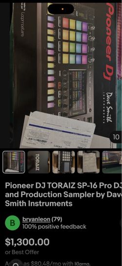 Pioneer dj Toraiz sp 16