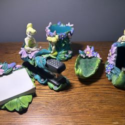 Vintage Disney Tinkerbell 5-pc Desk Stationary Set Tinker Bell 