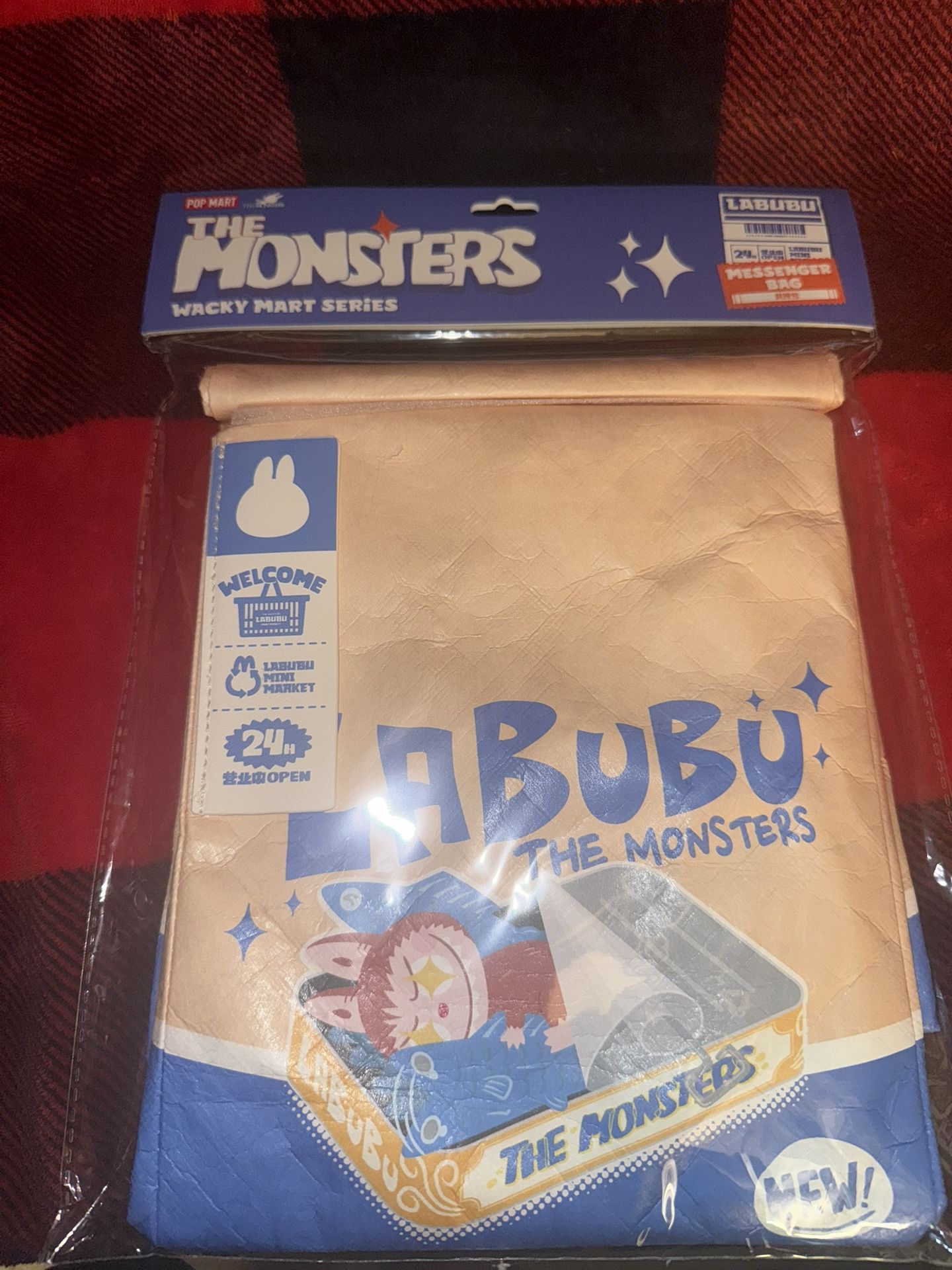 Labubu Wacky Mart Massager Bag