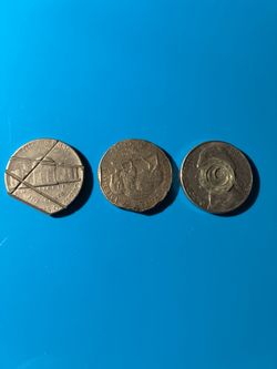 Set Of 3 Error Nickels 