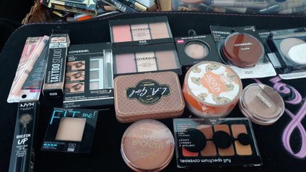 Lots of makeup