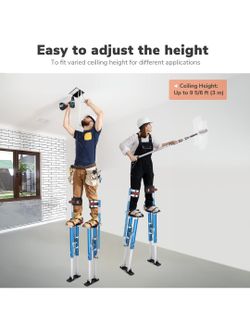 Drywall Stilts 36" - 50" Adjustable Aluminum -LOW BALLERS WILL BE IGNORED 