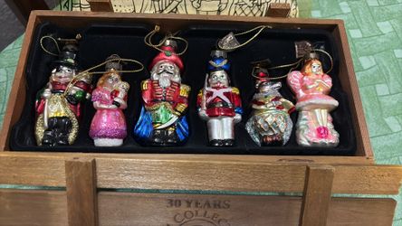 Ornament Set Of 6 In Collectors Box-Nutcracker By Thomas Pacconi Classics 