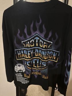 Darc sport wolves Harley-Davidson Long Sleeve Shirt