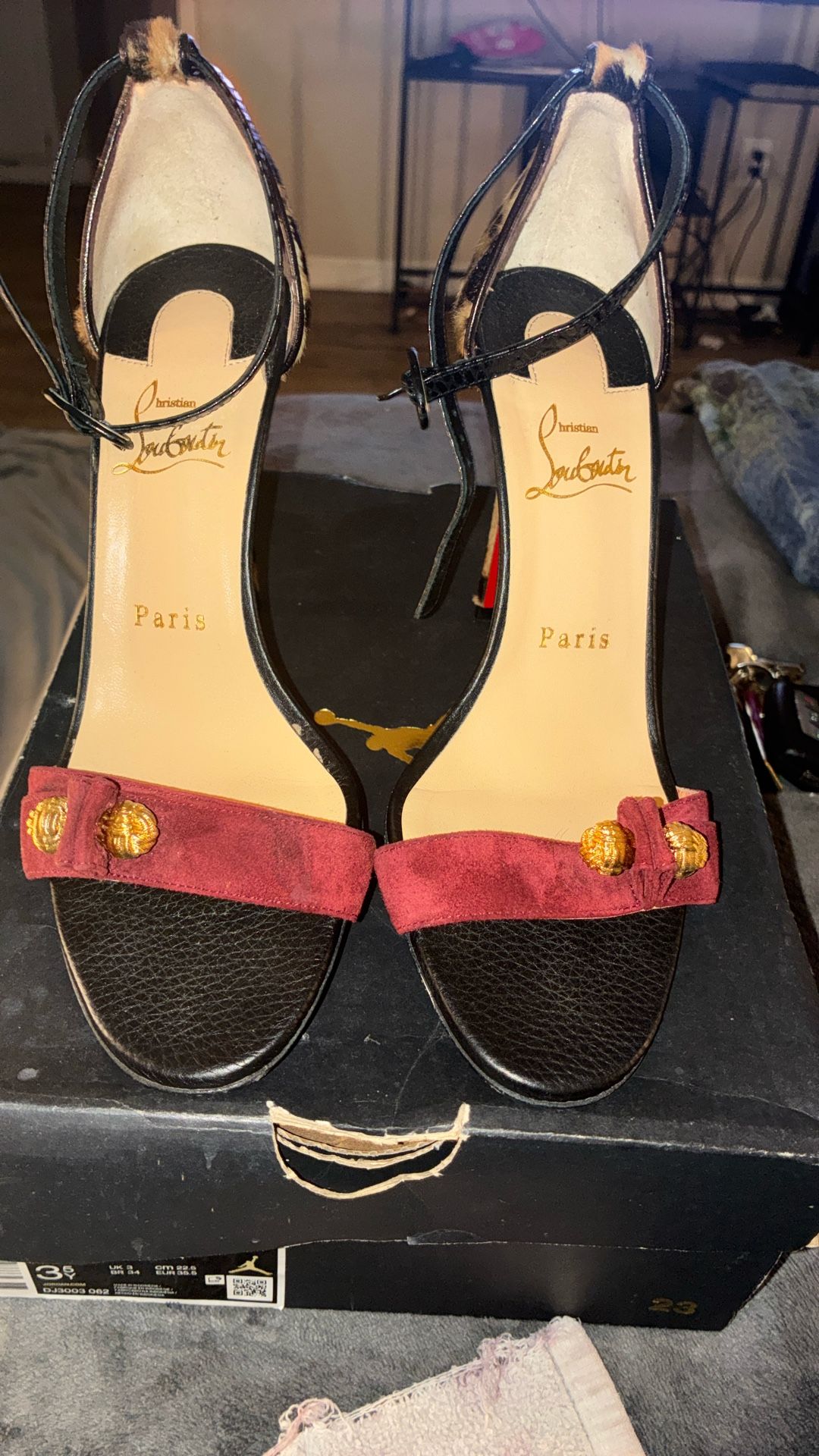 Used CHRISTIAN LOUBOUTIN RED BOTTOM HEELS