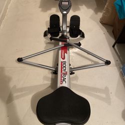 Stamina BodyTrac Glider Hydraulic Rowing Machine- Baseline/Country Club 