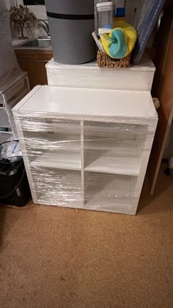 IKEA Kallax White 4-Cube Storage Shelf Unit