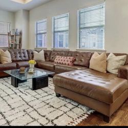 Baskove Auburn 4-Piece RAF Sectional ( Raf and Laf sectional & couch sofa, loveseat, recliner options