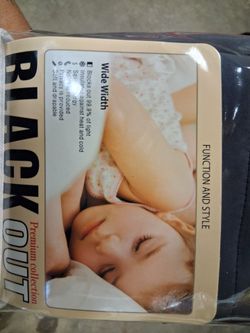 Blackout Premium Collection Wide Width Curtains