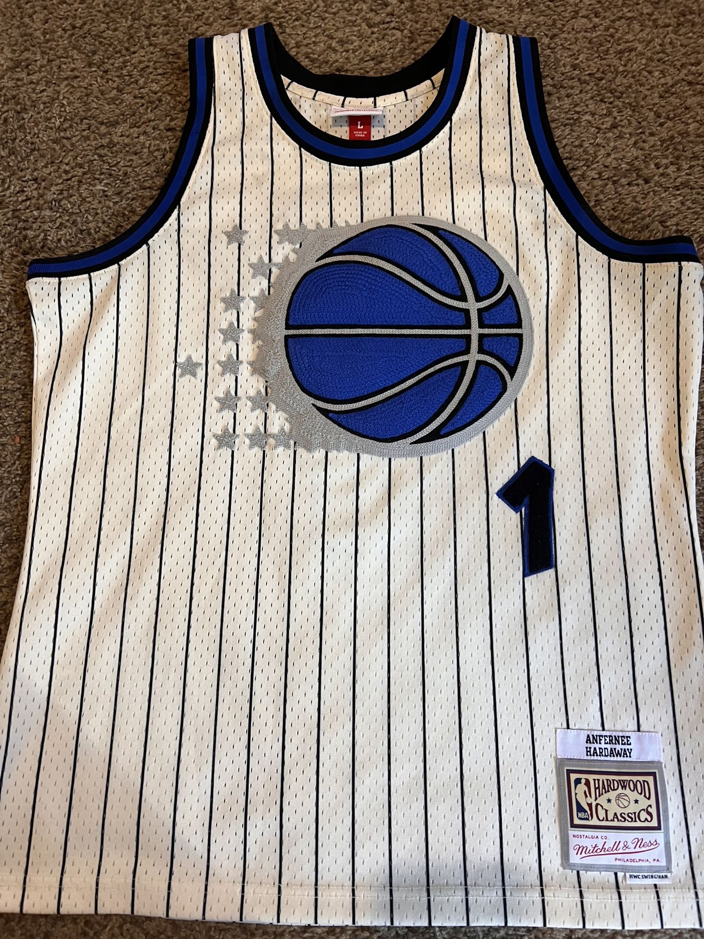 Orlando Magic  Anfernee  Hardaway  Hardwood Classic