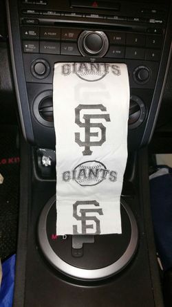 San Francisco Giants Toilet Paper Los Angeles Dodgers