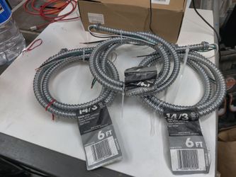 6 ft 14/3 solid 600V southwire fixture whip