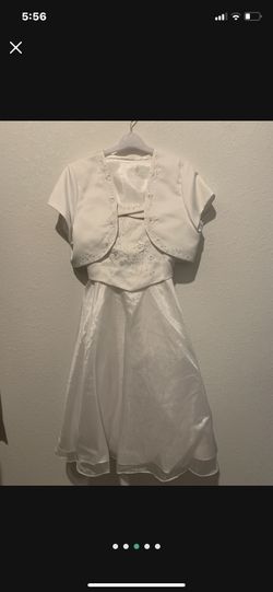 Girls size 18 First Communion dress