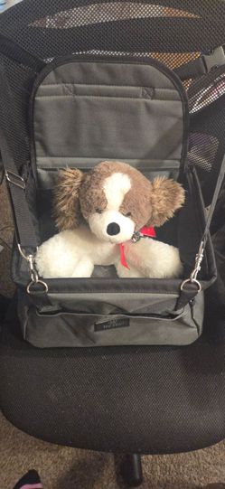 Top Paw elevated Pet car Booster seat