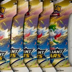 Pokemon Brilliant Stars Sleeved Booster Packs 5