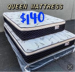 New Queen mattress only $140