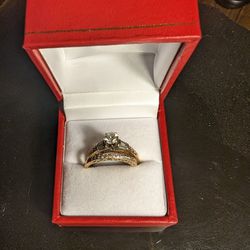 Wedding Band Set Certified From Jewelers