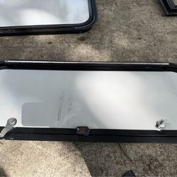 Rv camper lippert baggage storage door