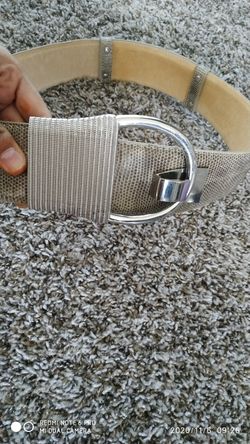Leather wide belt Steve Madden like new
