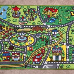 KIDS' CITY ROAD PLAY CARPET RUG - JOYIN 