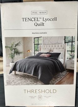 QUILT - Full/Queen, Threshold, TENCEL Lyocell Quilt