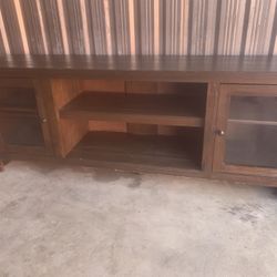 6ft Long TV Stand ..wood ..perfect For Big TVs 