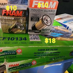 Oil Filter And Cabin Filter