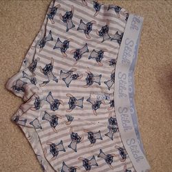 Disney Stitch Print Pajama Shorts