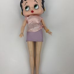Vintage Betty Boop Doll - Pink Outfit