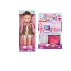 My Life As Kaylee Posable 18 Inch Doll and Play Desk