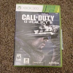 Xbox 360 Call of Duty Ghosts Game