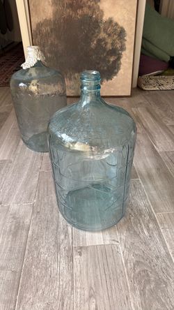 Vintage glass bottle