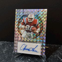 2023 Panini Mosaic Irving Fryar Silver Prizm Autograph