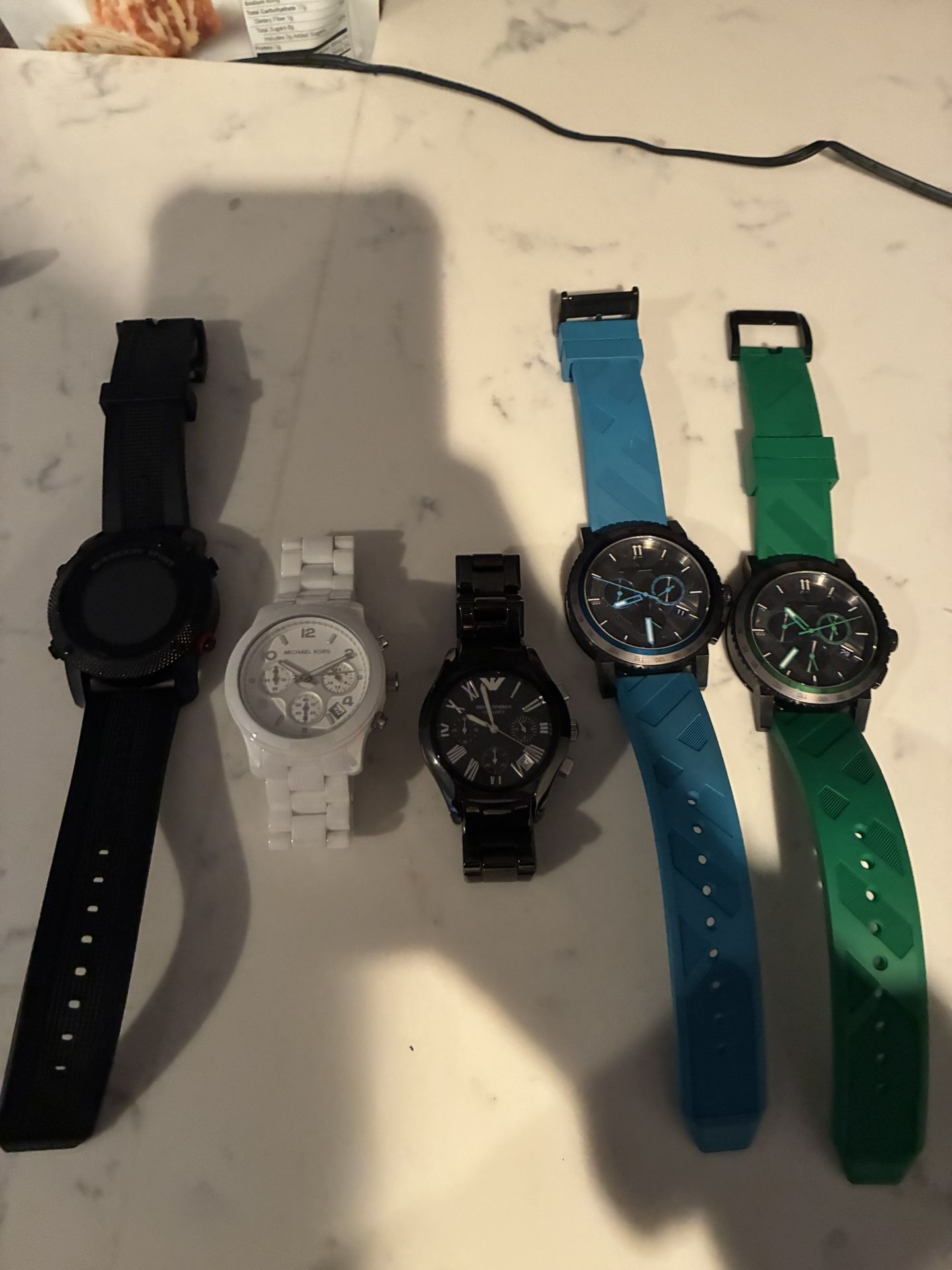 Five Watches For Sale