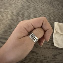 James Avery Faith Love Hope Retired Ring 