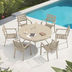 Table With 6 Chairs 