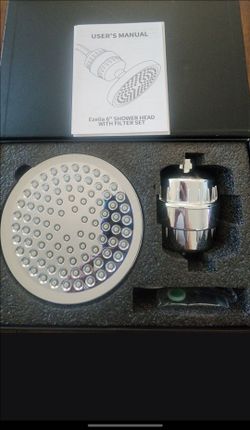 Filtered 6" Shower Head