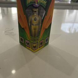 Power Rangers Yellow Ranger 3.75" Hasbro ReAction Figure SUPER 7 NEW IN BOX