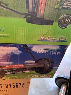 18” Push Reel Mower
