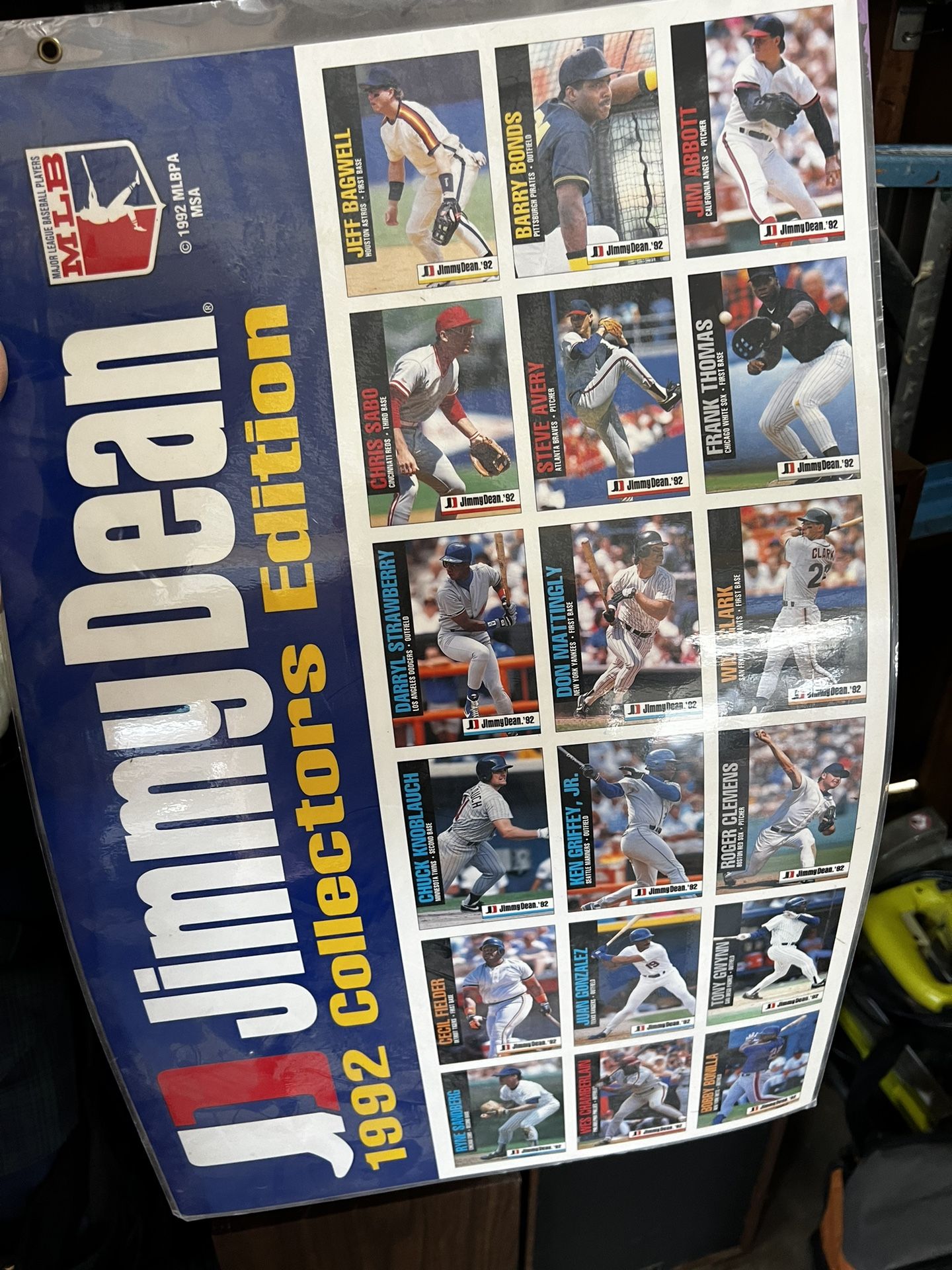 Baseball Card Sheet