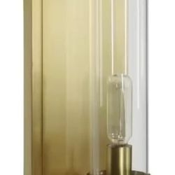 Brushed Gold Wall Sconce $30