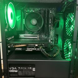 Custom PC R5 5600 16GB DDR4 480GB SSD GTX 1660 GPU WiFi Bluetooth windows 11